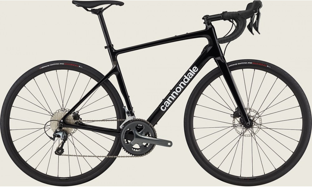 Dviratis Cannondale Synapse Carbon 4 jet black-cashmere - 1