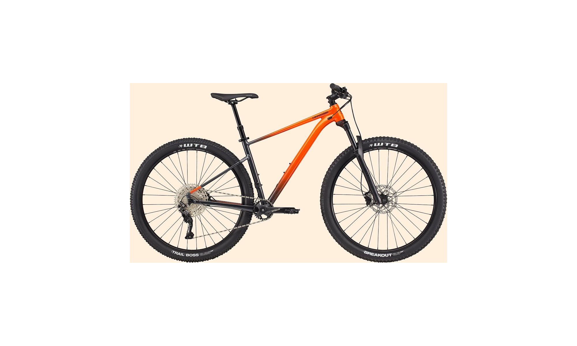 Dviratis Cannondale Trail 29" SE 3 impact orange - 1