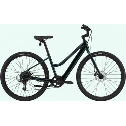 Elektrinis dviratis Cannondale Treadwell Neo 2 Remixte gunmetal green with fine silver