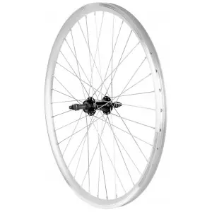 Galinisratas26"Alufreewheelįvorė,DoubleWallsilverratlankis