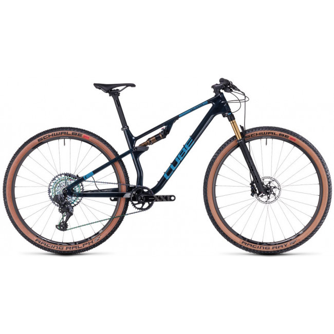 Dviratis Cube AMS ZERO99 C:68X SLT 29 liquidblue'n'blue