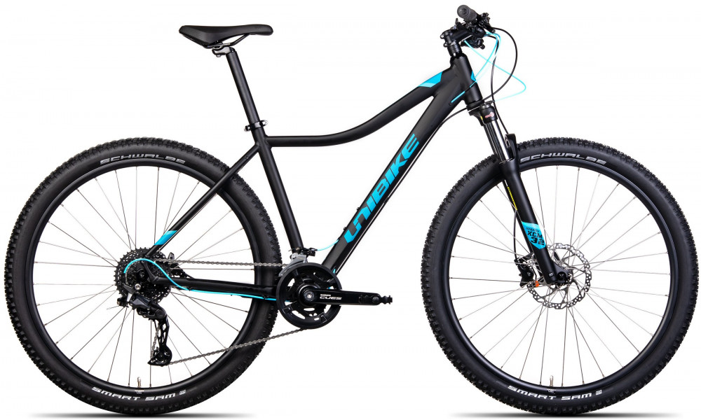 Dviratis Unibike Fusion Lady 29 2024 black-turquoise 