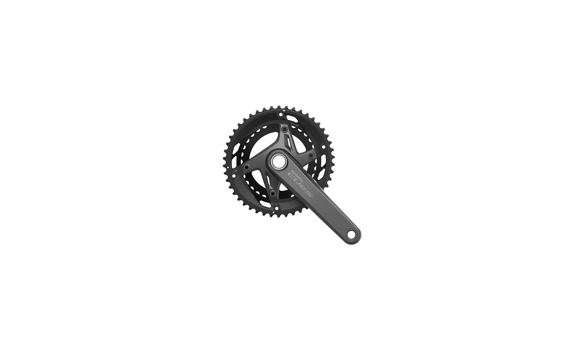 Priekinis žvaigždžių blokas Shimano CUES FC-U6010-2 175mm 11-speed 