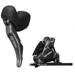 Diskiniai stabdžiai priekiniai Shimano GRX ST-RX825 (L) + BR-RX820 (F)