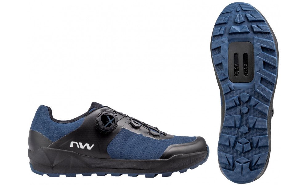 Dviratininko batai Northwave Corsair 2 MTB AM deep blue-black - 1