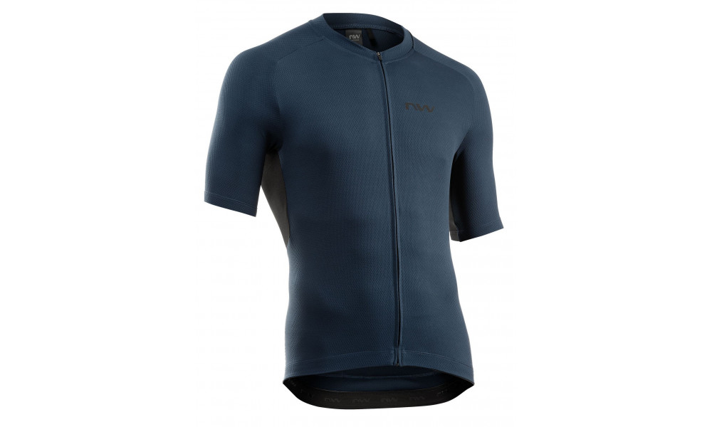 Dviratininko marškinėliai Northwave Force 2 S/S deep blue - 1