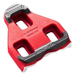 Plokštelės pedalams Look Delta Fitness grip red