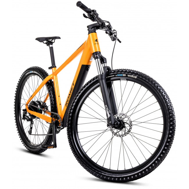 Elektrinis dviratis Romet e-Rambler 1.0 504WH 2024 orange-grafi