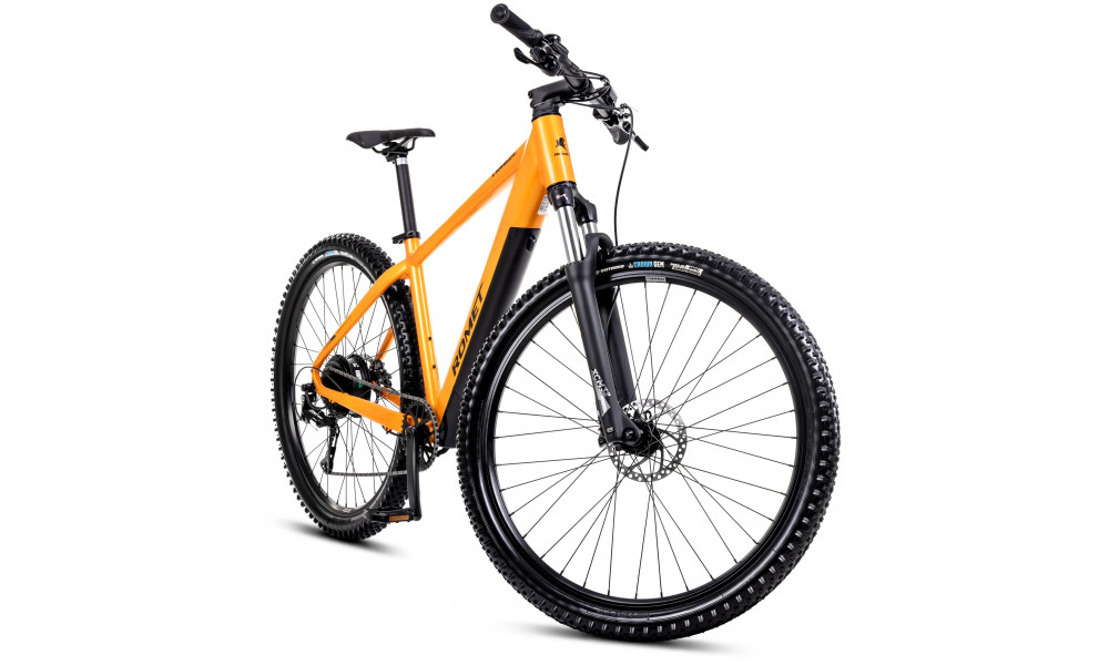 Elektrinis dviratis Romet e-Rambler 1.0 504WH 2025 orange-graphite - 1