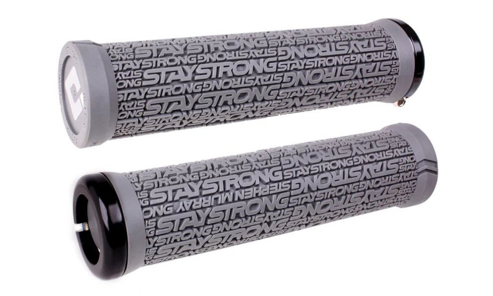 Vairo rankenėlės ODI Stay Strong v2.1 Lock-On Graphite/Black 