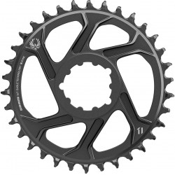 Priekinis dantratis SRAM MTB Eagle X-Sync2 Direct Mount alu 11-speed 6mm offset 34T black