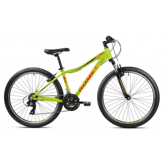 Dviratis Romet Rambler R6.0 JR 2025 lemon-black-red