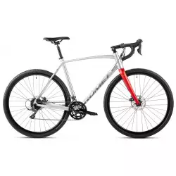 Dviratis Romet Aspre 1 2025 silver-red