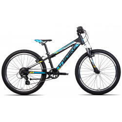 Dviratis Unibike Raptor 24 2024 black-blue