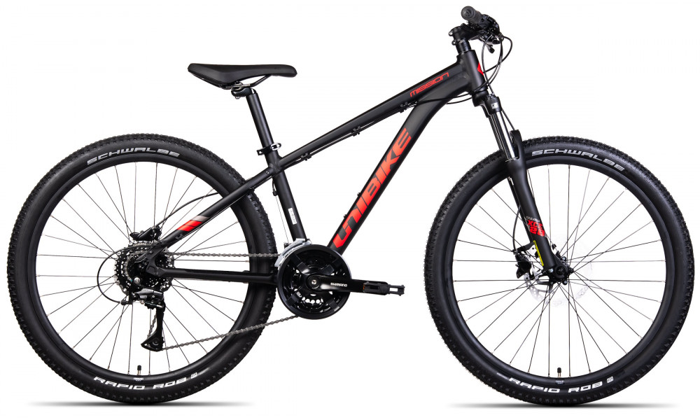 Dviratis Unibike Mission 26 2024 black 