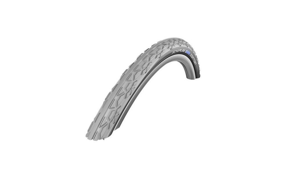 Padanga 24" Schwalbe Downtown HS342, Active Wired 37-540 / 24x1 3/8 Grey-Black 