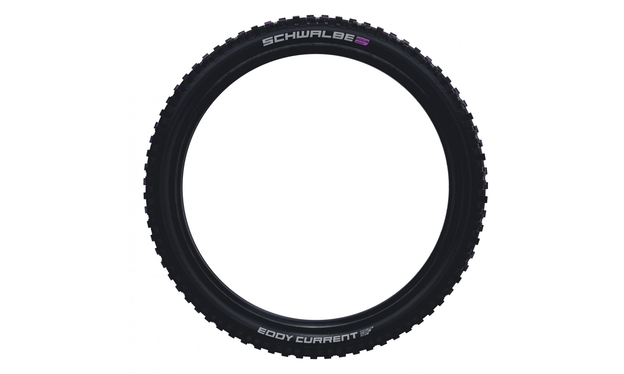 Padanga 29" Schwalbe Eddy Current Front HS496, Evo Fold. TLE 65-622 / 29x2.60 Super Trail - 2