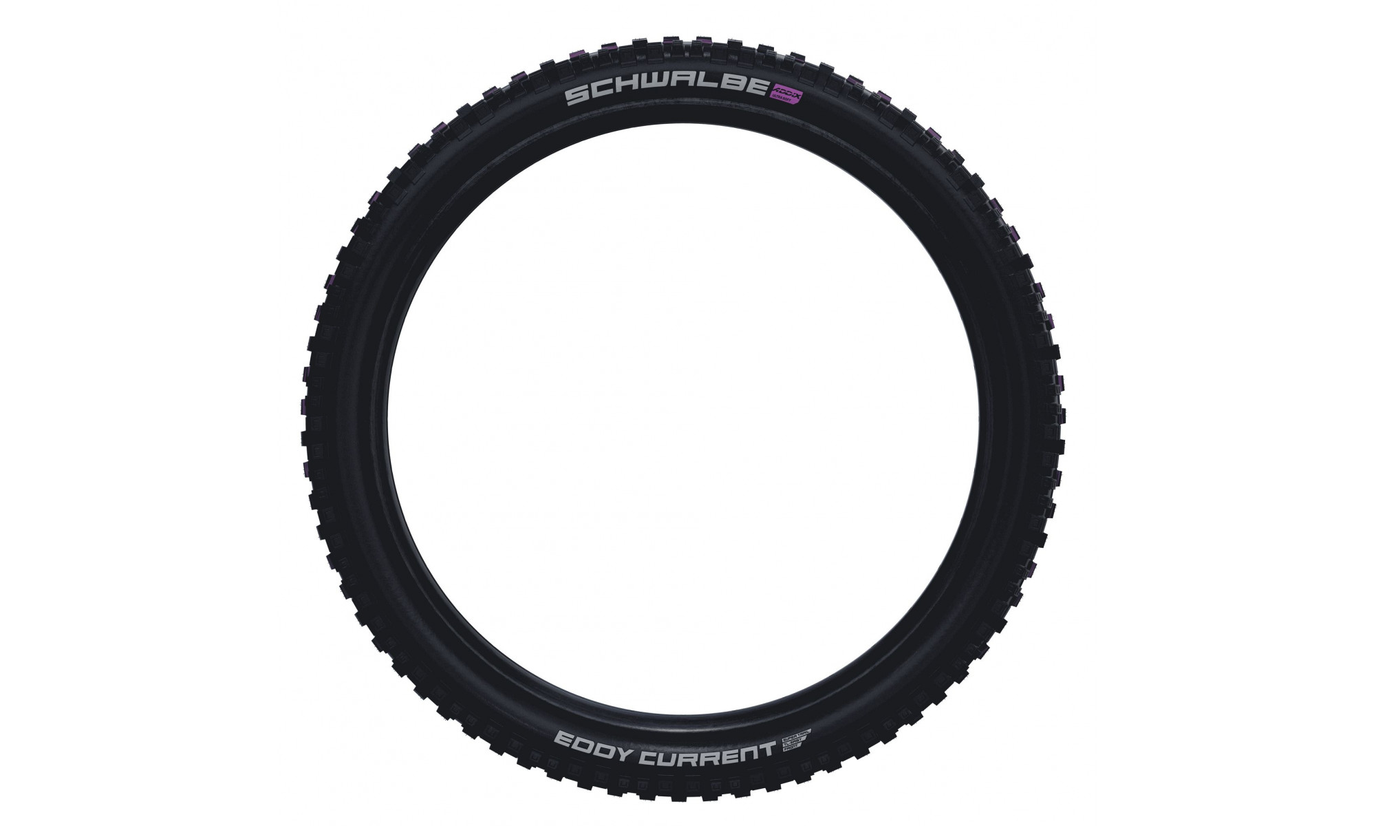 Padanga 29" Schwalbe Eddy Current Front HS496, Evo Fold. TLE 62-622 / 29x2.40 Super Trail - 2