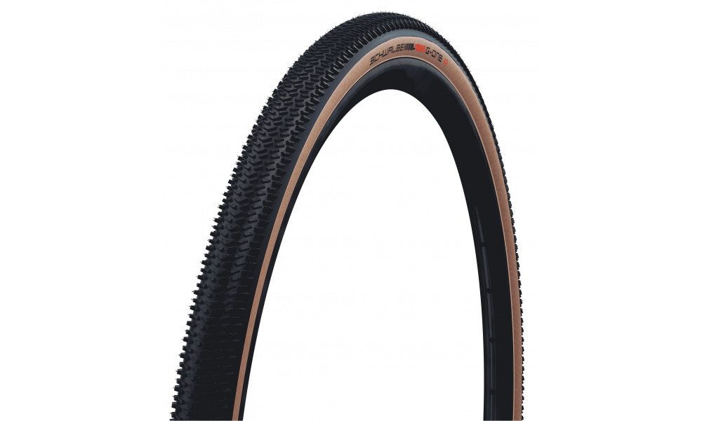 Padanga 28" Schwalbe G-One R HS610, Evo Fold. TLE 35-622 / 28x1.35 Super Race Transparent Skin - 1