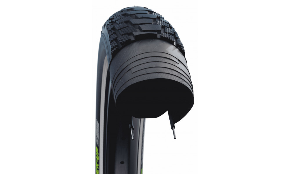 Padanga 26" Schwalbe Pick-Up HS609, Perf Wired 65-559 / 26x2.60 Super Defense - 4