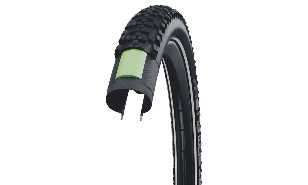 Padanga 27.5" Schwalbe Smart Sam Plus HS624, Perf Wired 54-584 / 27.5x2.10 DD Reflex - 2