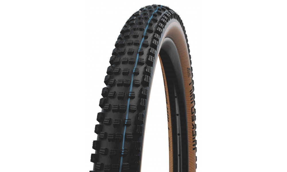 Padanga 29" Schwalbe Wicked Will HS614, Evo Fold. TLE 57-622 / 29x2.25 Super Race Transparent Skin - 1