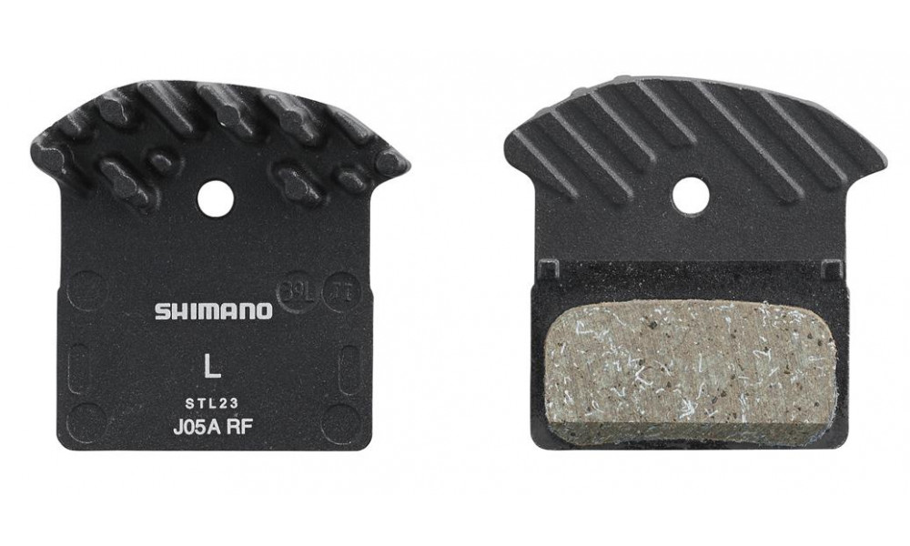 Diskinių stabdžių kaladėlės Shimano J05A Resin (25 poros) 