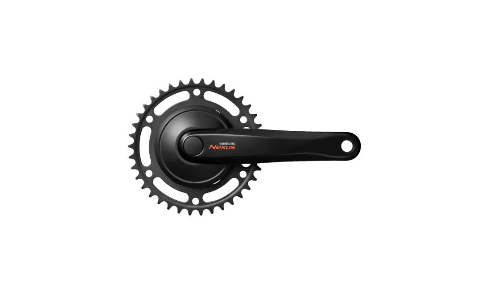 Priekinis žvaigždžių blokas Shimano Nexus FC-C6000 170mm 1-speed black 