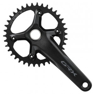 Priekinis žvaigždžių blokas Shimano GRX FC-RX610-1 172.5mm 12-speed