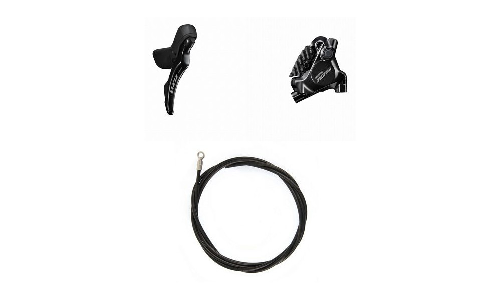 Diskiniai stabdžiai galiniai Shimano 105 ST-R7120 (R) + BR-7170 (R) 