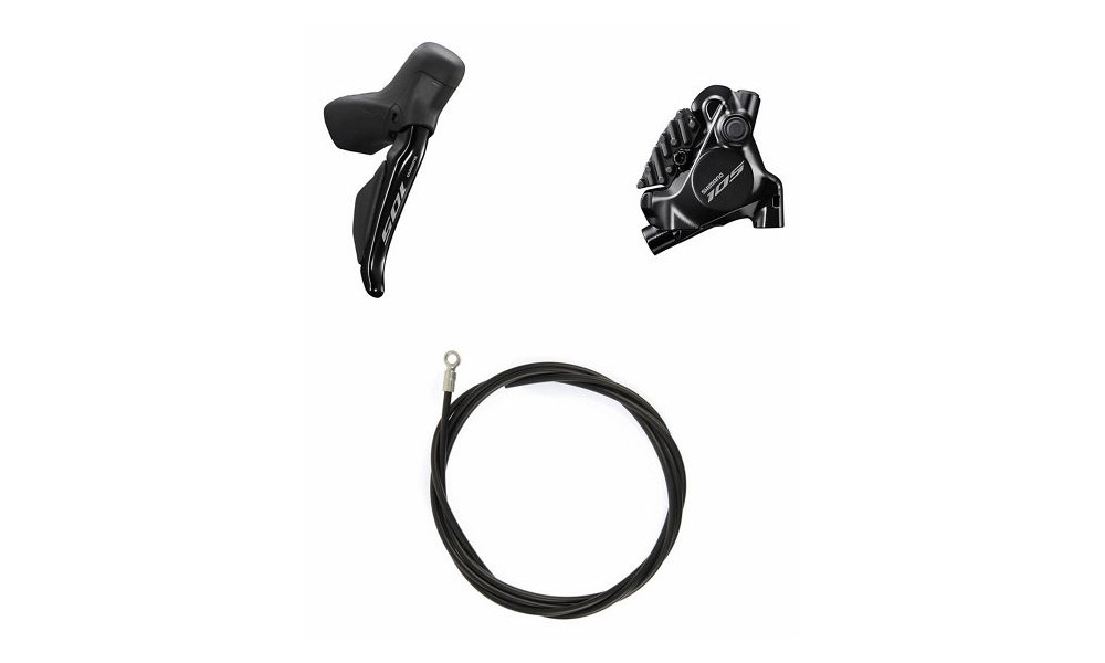 Diskiniai stabdžiai galiniai Shimano 105 Di2 T-R7170 (L) + BR-7170 (F) 