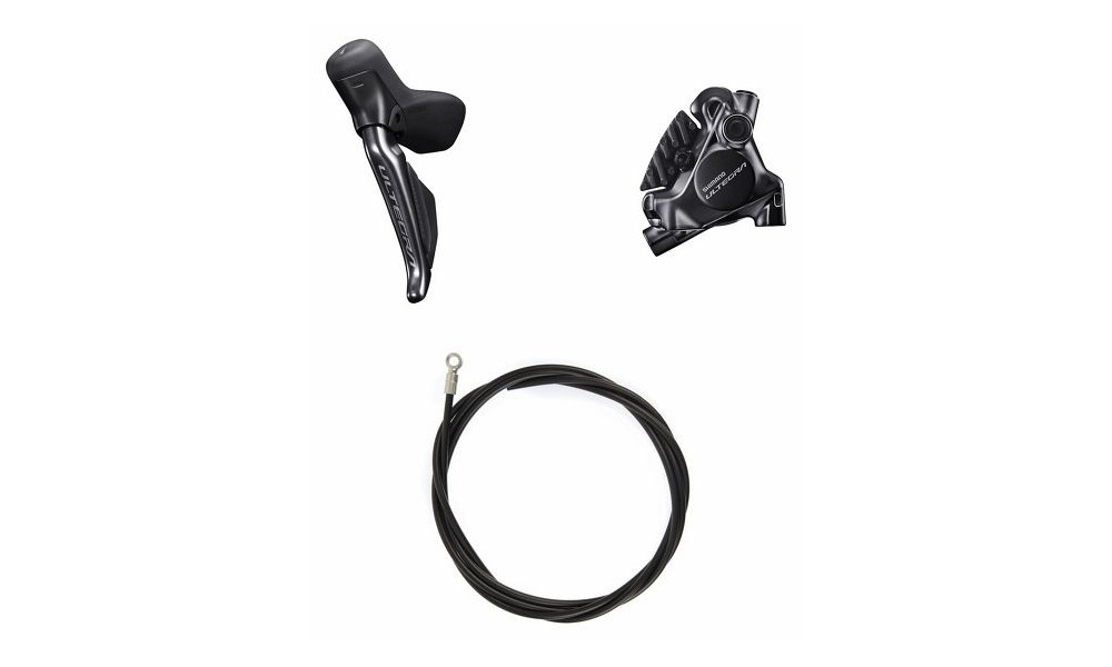 Diskiniai stabdžiai priekiniai Shimano ULTEGRA Di2 ST-R8170 (L) + BR-R8170 (F) 