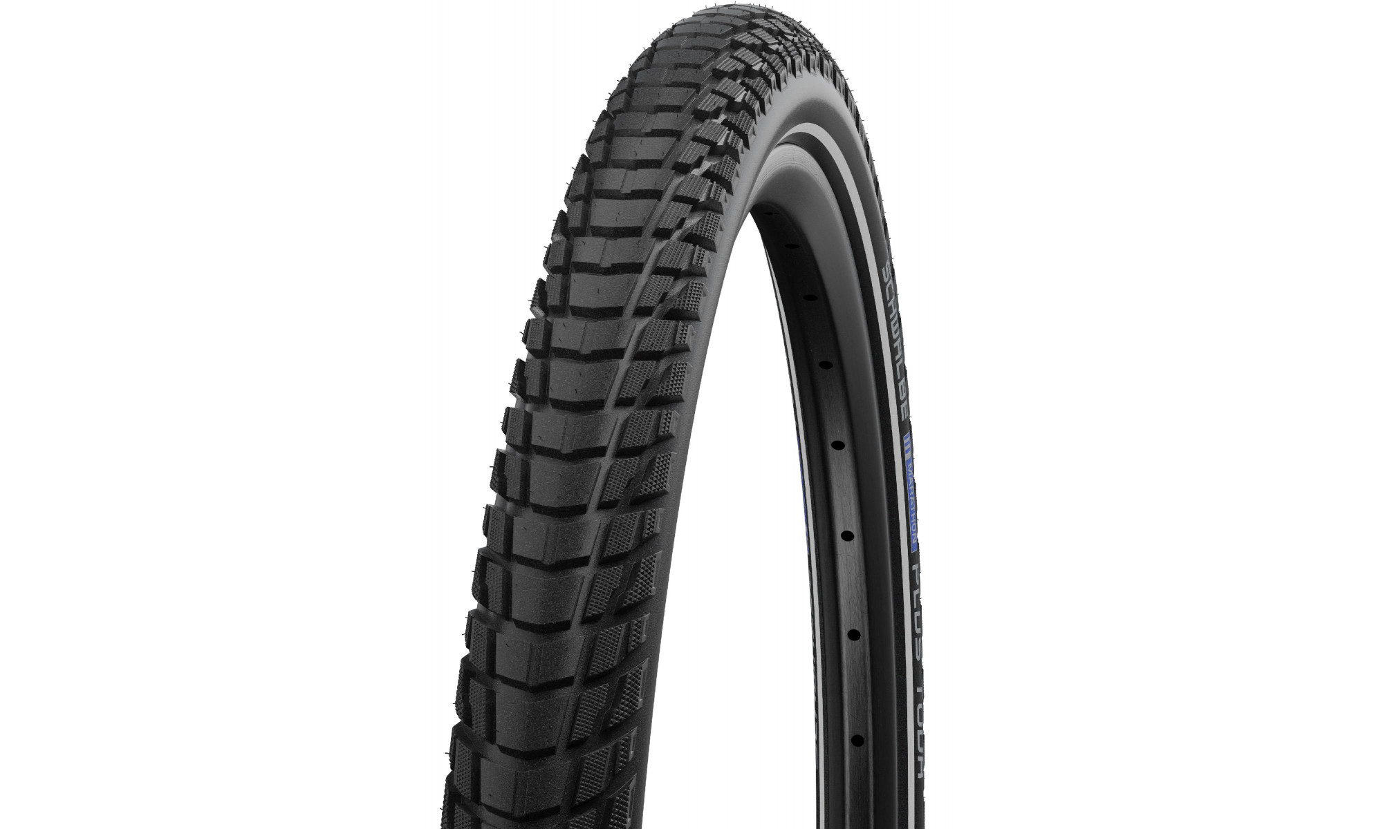 Padanga 28" Schwalbe Marathon Plus Tour HS 619, Perf Wired 40-622 / 28x1.50, 700x38C Addix Black-Reflex - 1