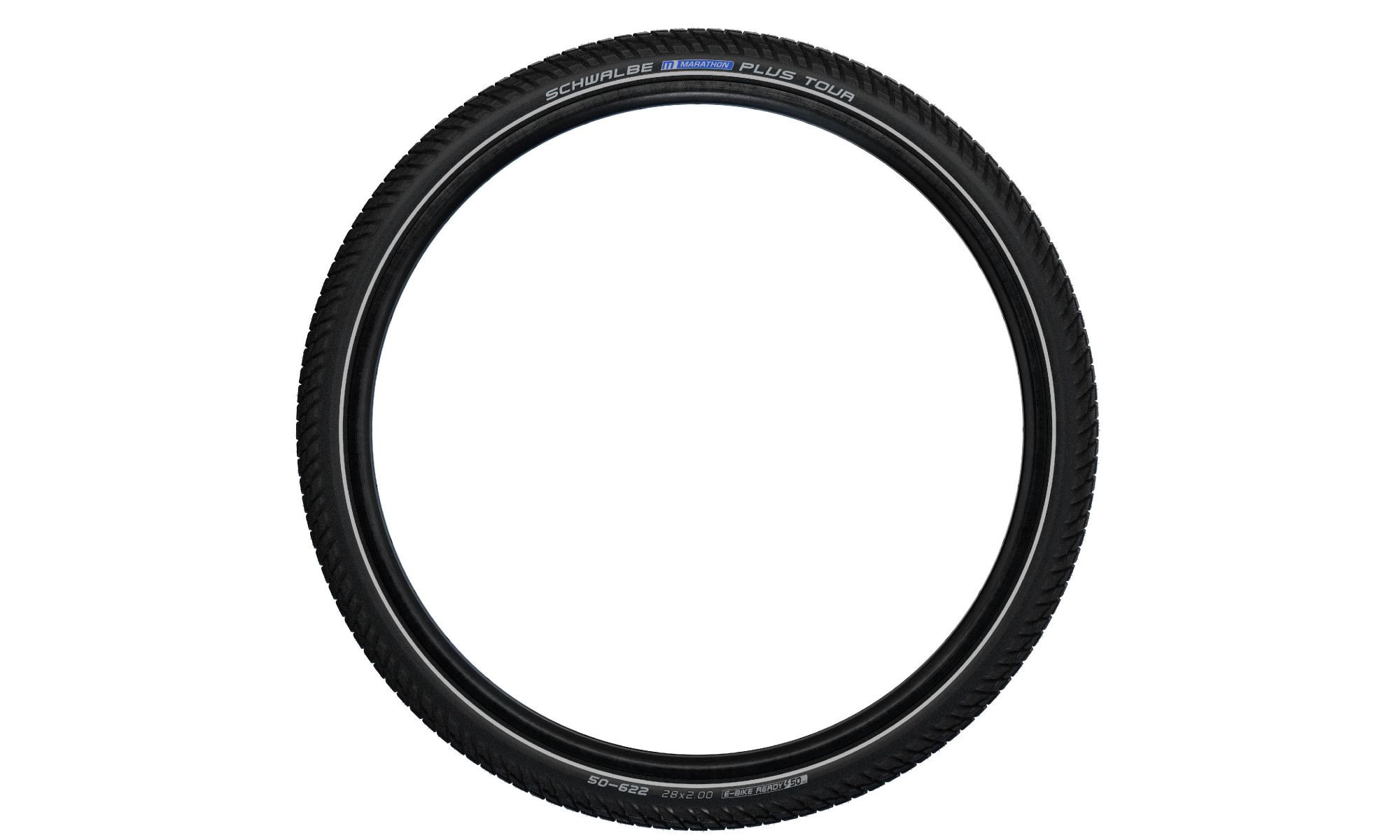 Padanga 28" Schwalbe Marathon Plus Tour HS 619, Perf Wired 40-622 / 28x1.50, 700x38C Addix Black-Reflex - 4