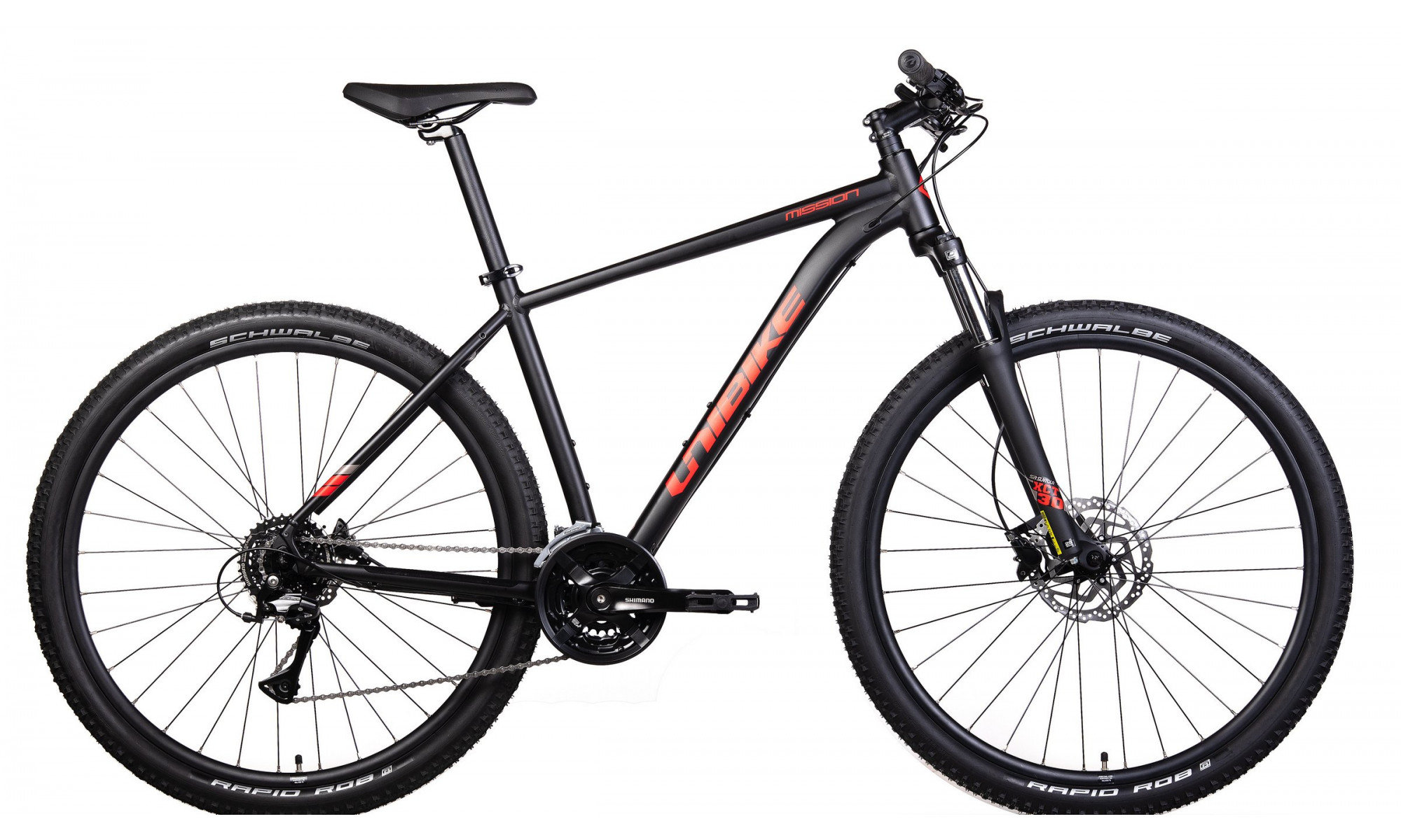 Dviratis Unibike Mission 29 2024 black 