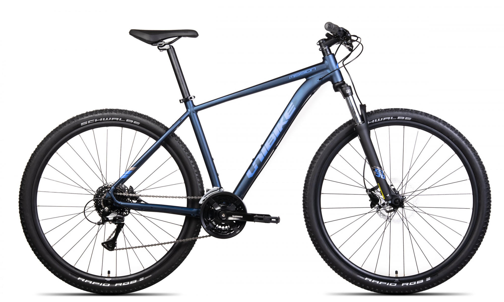 Dviratis Unibike Mission 29 2024 dark blue 