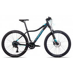 Dviratis Unibike Fusion Lady 27.5 2024 black-turquoise