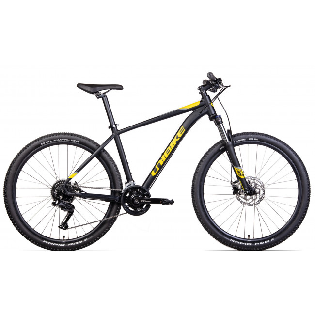 Dviratis Unibike Shadow 27.5 2024 black-gold