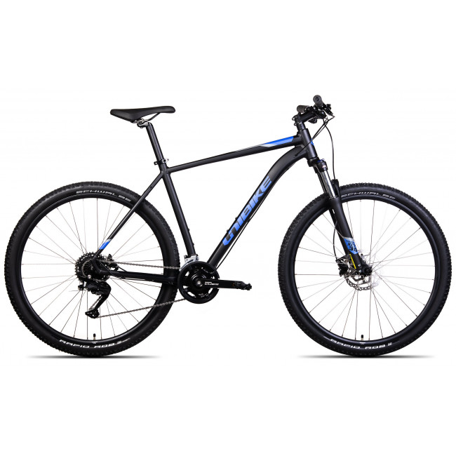 Dviratis Unibike Shadow 29 2024 black-blue