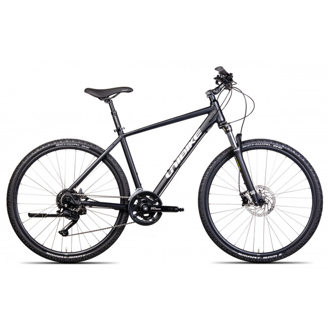 Dviratis Unibike Crossfire GTS 2024 black