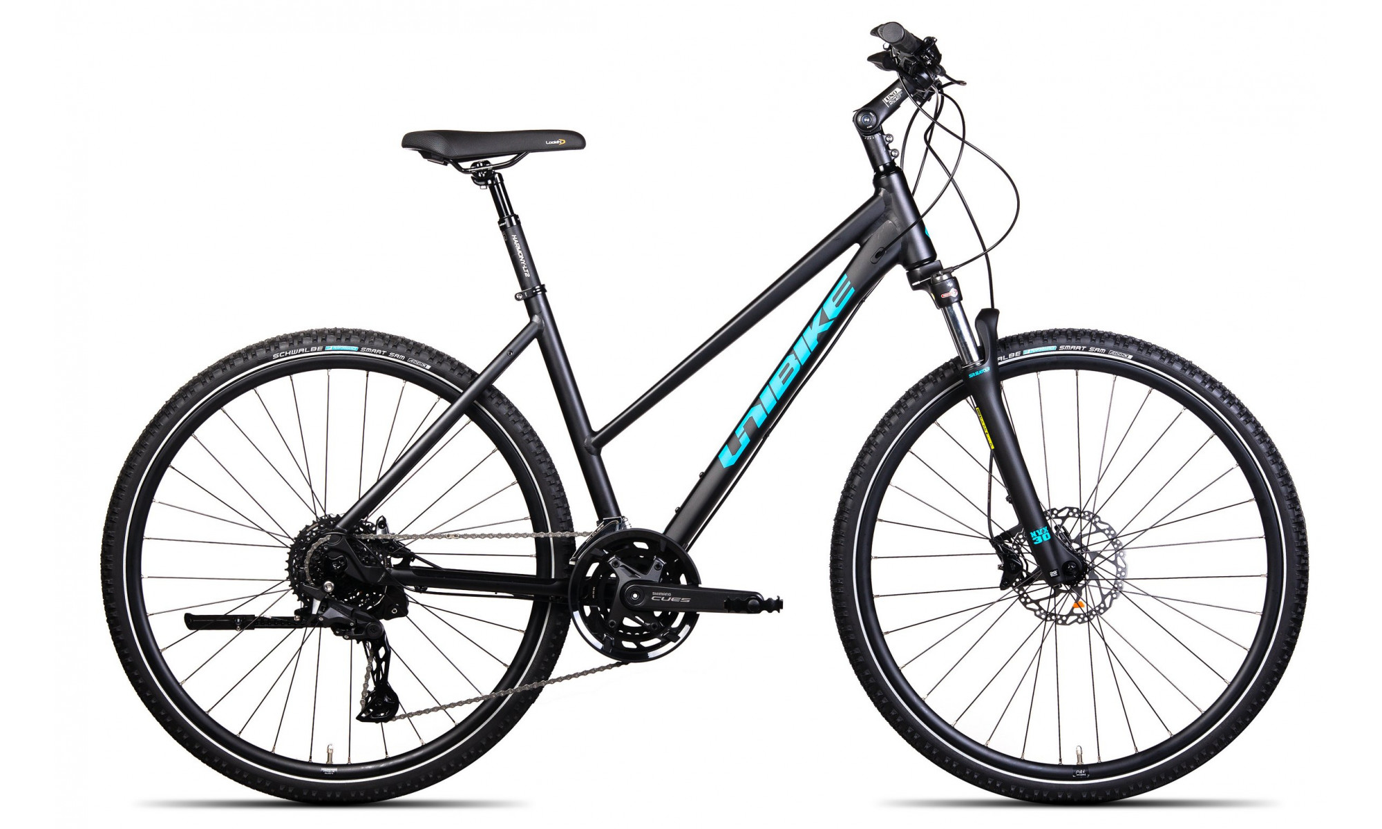 Dviratis Unibike Viper LDS 2024 black 