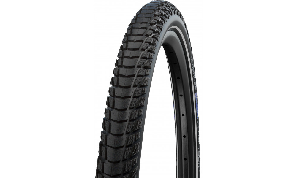 Padanga 26" Schwalbe Marathon Plus Tour HS 619, Perf Wired 50-559 / 26x2.00 Addix Black-Reflex 