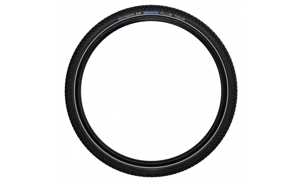 Padanga 27.5" Schwalbe Marathon Plus Tour HS 619, Perf Wired 55-584 / 27.5x2.15 Addix E Black-Reflex - 3