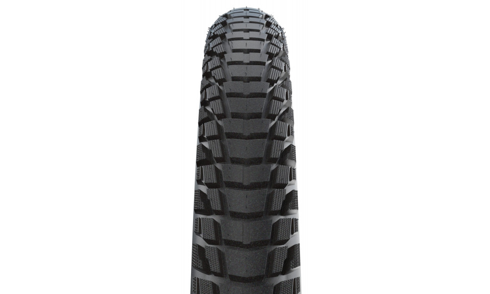 Padanga 27.5" Schwalbe Marathon Plus Tour HS 619, Perf Wired 55-584 / 27.5x2.15 Addix E Black-Reflex - 4