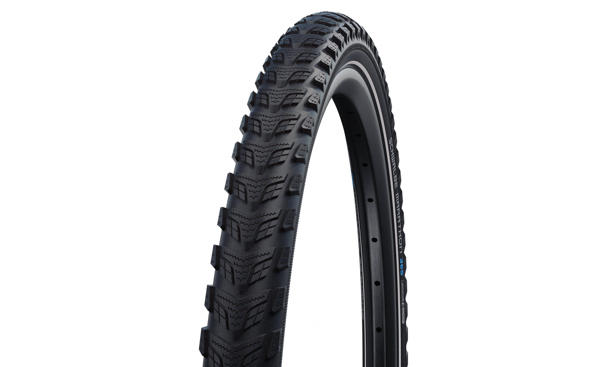 Padanga 28" Schwalbe Marathon 365 HS 475, Perf Wired 40-622 / 28x1.50, 700x38C Addix 4Season Black-Reflex - 1