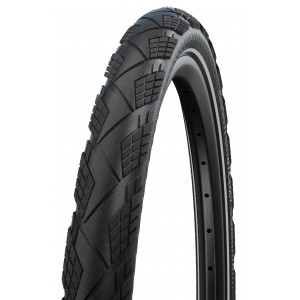 Padanga 28" Schwalbe Marathon Efficiency HS 617, Evo Fold. 40-622 / 28x1.50, 700x38C Super Race Addix Race Black-Reflex