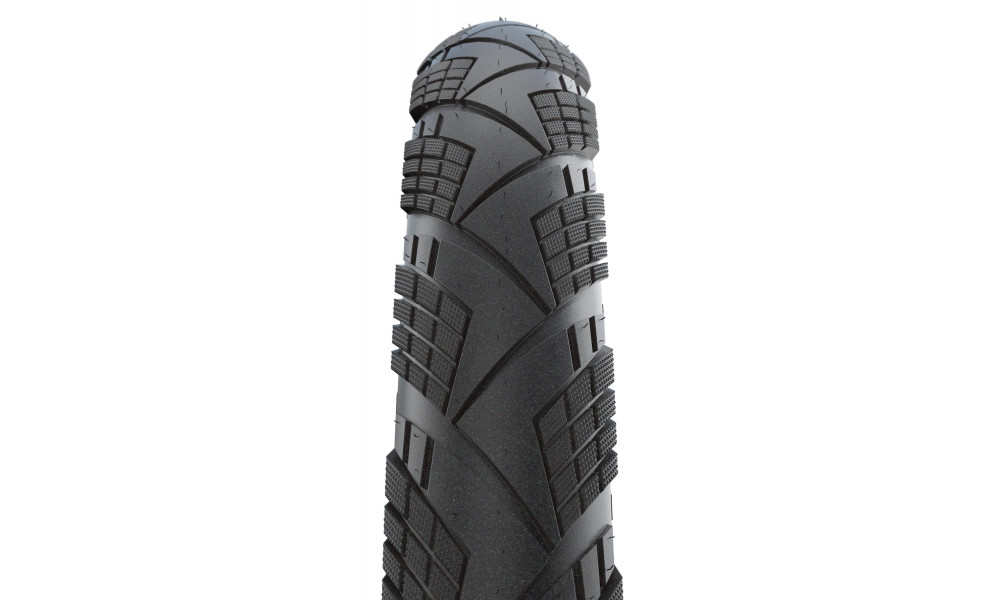 Padanga 28" Schwalbe Marathon Efficiency HS 617, Evo Fold. 40-622 / 28x1.50, 700x38C Super Race Addix Race Black-Reflex - 4