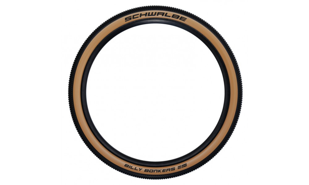 Padanga 26" Schwalbe Billy Bonkers HS 600, Active Wired 54-559 / 26x2.10 Bronze-Skin - 2