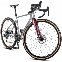 Dviratis Romet Boreas 2 2025 bright graphite-bordo