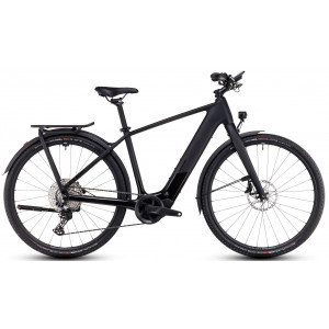 Elektrinis dviratis Cube Kathmandu Hybrid C:62 SLX 400X carbon'n'black 2025